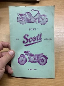 RARE APRIL 1964 "YOWL" JOURNAL OF THE SCOTT OWNERS CLUB PAPERBACK BOOK (LL) - Picture 1 of 7
