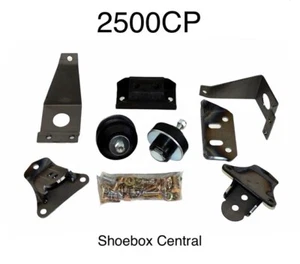 1949 1950 1951 Ford SB Chevy Engine Motor Mount Conversion Adapter Kit - Picture 1 of 5