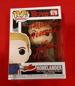 Antony Starr THE BOYS Homelander Funko POP #978 Signed Autographed BECKETT - Picture 1 of 3