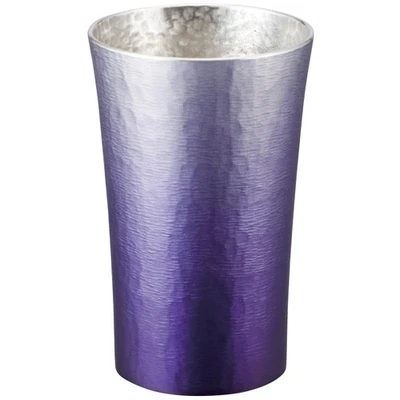 Osaka Suzki 锡杯 200 毫升紫色 Shinra 日本 — 第 1/4 张图片