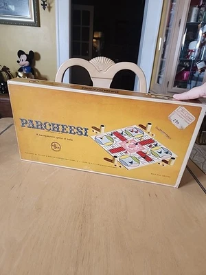 Juego Parcheesi 1964 edición dorada de Selchow & Righter completo  Foto 1 de 4