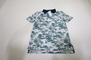 Greyson Youth Mystic Marsh Toile Polo Boys Size Medium Marsh 965C New 01303466 - Picture 1 of 5