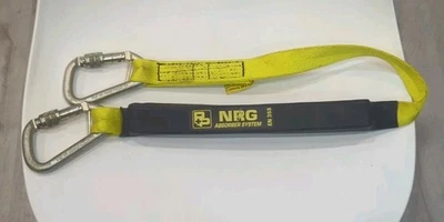 NRG P+P Standard Scaffold hook Energy Absorbing Lanyard  PPE EN355-2002 1 Meter - Image 1 of 4