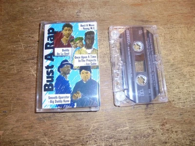BUST A RAP Cassette Tape 1990 with Ice Cube, De La Soul, Heavy D, Sir Mix-A-Lot - Image 1 of 2