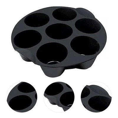 Muffin Cake Cups Muffin Tray Baking Mold Air Fryer Accessories (Random Color) - Bild 1 von 4