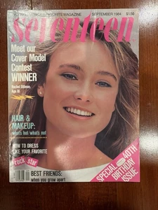 Vintage September 1984 SEVENTEEN magazine Special 40th Birthday Issue - Picture 1 of 4