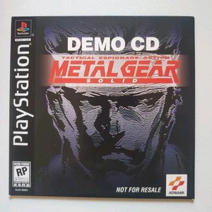 Metal Gear Solid PlayStation 1 Demo CD - Picture 1 of 3