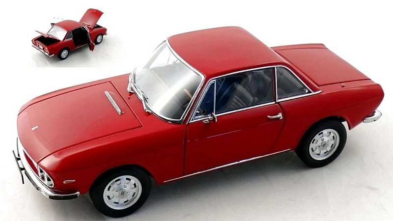 Lancia Fulvia Coupe 1600 HF Lusso 1971 Red 1:18 NOREV 187982 - Immagine 1 di 1