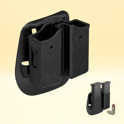 Double Magazine Pouch for Ruger SR9 SR9c Security-9 American PC Charger 9mm - Image 1 of 4