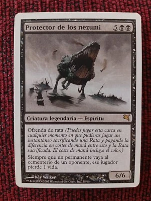 MTG PATRON OF THE NEZUMI (Protector de los nezumi) RARE SPANISH Salvat-Hachette - Image 1 of 4