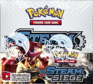 POKEMON XY STEAM SIEGE BOOSTER BOX BLOWOUT CARDS - Picture 1 of 2