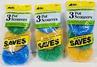 New - Kitchen Dish Pot Pan Plastic Mesh Scouring Washing Cleaning Scrubber 