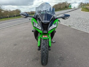 KAWASAKI ZX10R NINJA 2011-2015 PAIR OF MIRRORS QUALITY LEFT RIGHT INC.INDICATORS - Picture 1 of 13