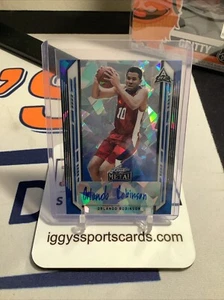 2022 LEAF METAL ORLANDO ROBINSON 18/25 AUTO BLUE CRYSTAL #BA-OR1 - Picture 1 of 2