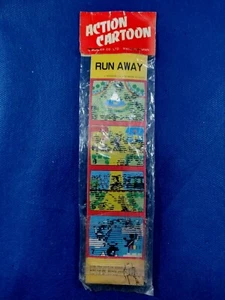 Halograma de acción parpadeo de dibujos animados de colección acción en movimiento huir de Japón juguete años 70 - Imagen 1 de 5