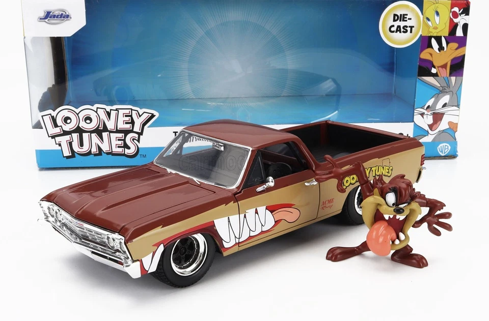 1/24 JADA - CHEVROLET - EL CAMINO PICK-UP WITH TANZMANIAN DEVIL 253255072-35130 - Immagine 1 di 1