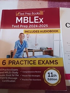 Mblex Studienführer: Testvorbereitungsbuch & Übungs-Prüfungsfragen für die Massage und - Bild 1 von 5