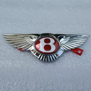 For Bentley Continental GT GTC Flying Spur Front Grille Wing Badge Red (1 PC) - Bild 1 von 7