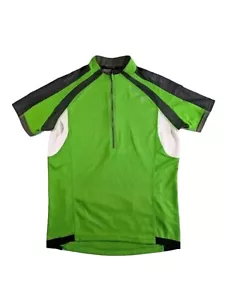 Endura Hummvee SS Jersey Cycling Top Men's Size Medium Stretch Green VGC - Picture 1 of 7