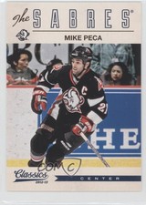 2012-13 Panini Classics Signatures Michael Peca Mike Peca #177