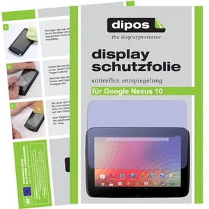 2x Pantalla para Google Nexus 10 Protector de protectores mate - Imagen 1 de 5