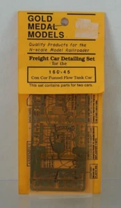 NOS GMM - Con-Cor FUNNEL FLOW TANK CAR DETAILING SET N Scale Accessory - 160-45 - Picture 1 of 2
