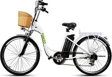 Electric Bike for Women 350W 26'' NAKTO Camel Electric Bicycle Assisted Bicycle