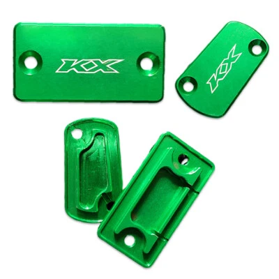 Tapa de cilindro maestro de freno delantero y trasero CNC para Kawasaki KX125 KX250 KX250F KX450F Foto 1 de 4