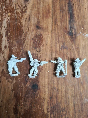 confrontation nécromunda ash waste nomads X4 metal 1991 - OOP - Photo 1/4