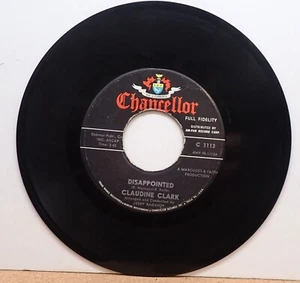 Claudine Clark - Party Lights & Disappointed - Chancellor 45 RPM 1962 - Picture 1 of 2