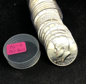 1976-S Kennedy Half Dollar Bicentennial 40% Silver Roll - 20 Coins - Picture 1 of 4