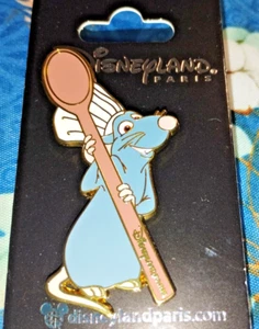 Chef Remy Wooden Spoon Ratatouille 10th Anniversary Disney Paris Dlp 2024 Pin - Picture 1 of 6