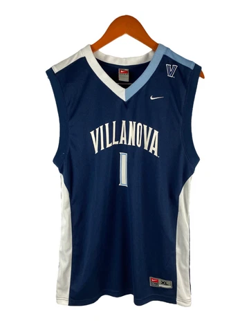 NIKE Youth Boys 'Villanova Wildcats' Blue Replica #1 Basketball Jersey - Size XL Cover