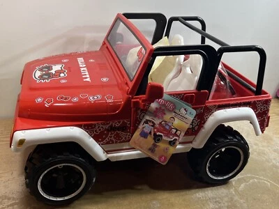 Jeep My Life As Hello Kitty con control remoto para muñecas de 18" 2,4 GHz RC ¡NUEVO! Foto 1 de 4