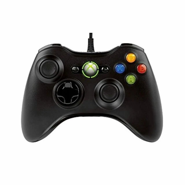 Microsoft Xbox 360 Wired Controller - Black