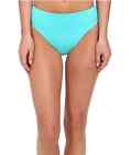 Seafolly Goddess Regular Retro Power Bikini Swim Bottoms Blue Size 10 New! $62