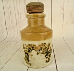 Antique 1850'S Vintage Jar Old William Powell Bristol Stoneware Pottery Crock - Picture 1 of 8