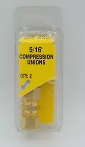 Compression Union-5/16 Inch - 2 pack - Dorman 785-306, 7,9 mm - Foto 1 di 6