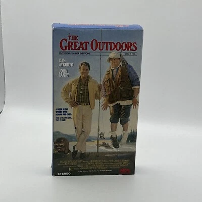 The Great Outdoors Dan Aykroyd John Candy 1990 VHS Original HTF Comedy Slapstick - Image 1 of 4