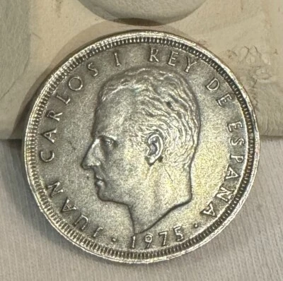 25 Pesetas Coin 1975 - Image 1 of 4