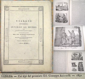 1842 Viaggio Al Mondo Dumont d'Urville~ Engravings~ MACAO ~Chinese culture CHINA - Picture 1 of 17
