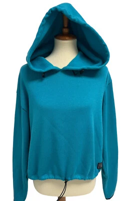 PINK Victoria's Secret Women's Long Sleeve Teal Blue Pullover Sweater Size L Foto 1 de 4