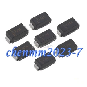 50PCS NEW 1SMA4733A/4742A 5.1V/8.2V/9.1V/12V/15V/18V patch #CL - Picture 1 of 8