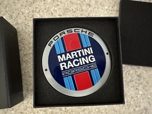 Porsche Limited Edition Martini Racing Car Club Grill Badge Emblem Motorhaubenornament - Bild 1 von 4