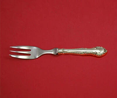English Gadroon by Gorham Sterling Silver Caviar Fork 3-Tine HHWS 6 1/4" Custom - Image 1 of 2