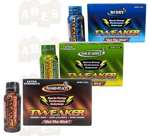 Tweaker Energy Shot Drink, Zero Calories, Zero Sugar, CHOOSE YOUR FLAVOR, 2oz - Picture 1 of 19