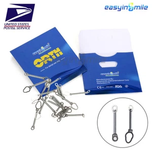 Dental Orthodontic Niti Open Closed Coil Spring 010 012 6/9/12mm 180mm Archwire - Picture 1 of 12