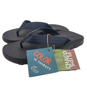 Chaco Playa Pro Web Mens 8 Black Sandals Basket Midnight Casual Outdoors - Picture 1 of 11