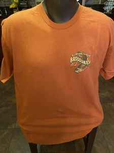 Cabela’s Bassquach Ale Beer Shirt Size L Rust NWT - Picture 1 of 4
