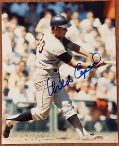 Orland Cepeda AUTO 8 x 10 San Francisco Giants Baseball Signed Photo JSA HOF - Picture 1 of 7